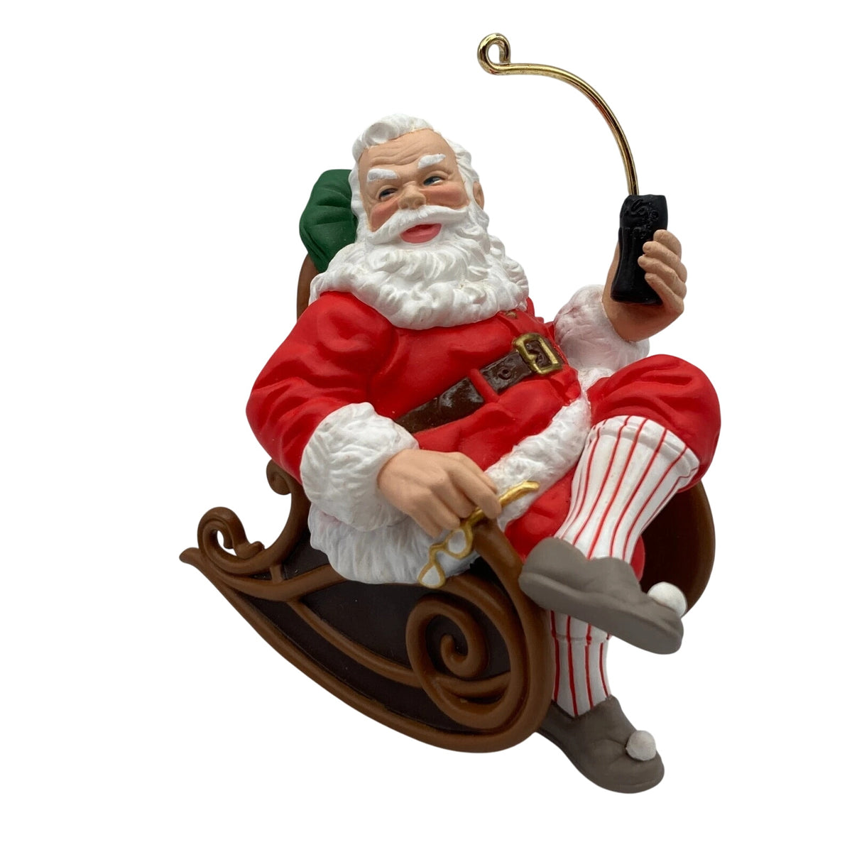 1997 Taking a Break Hallmark Ornament (Coca-Cola) QX6305 Image1
