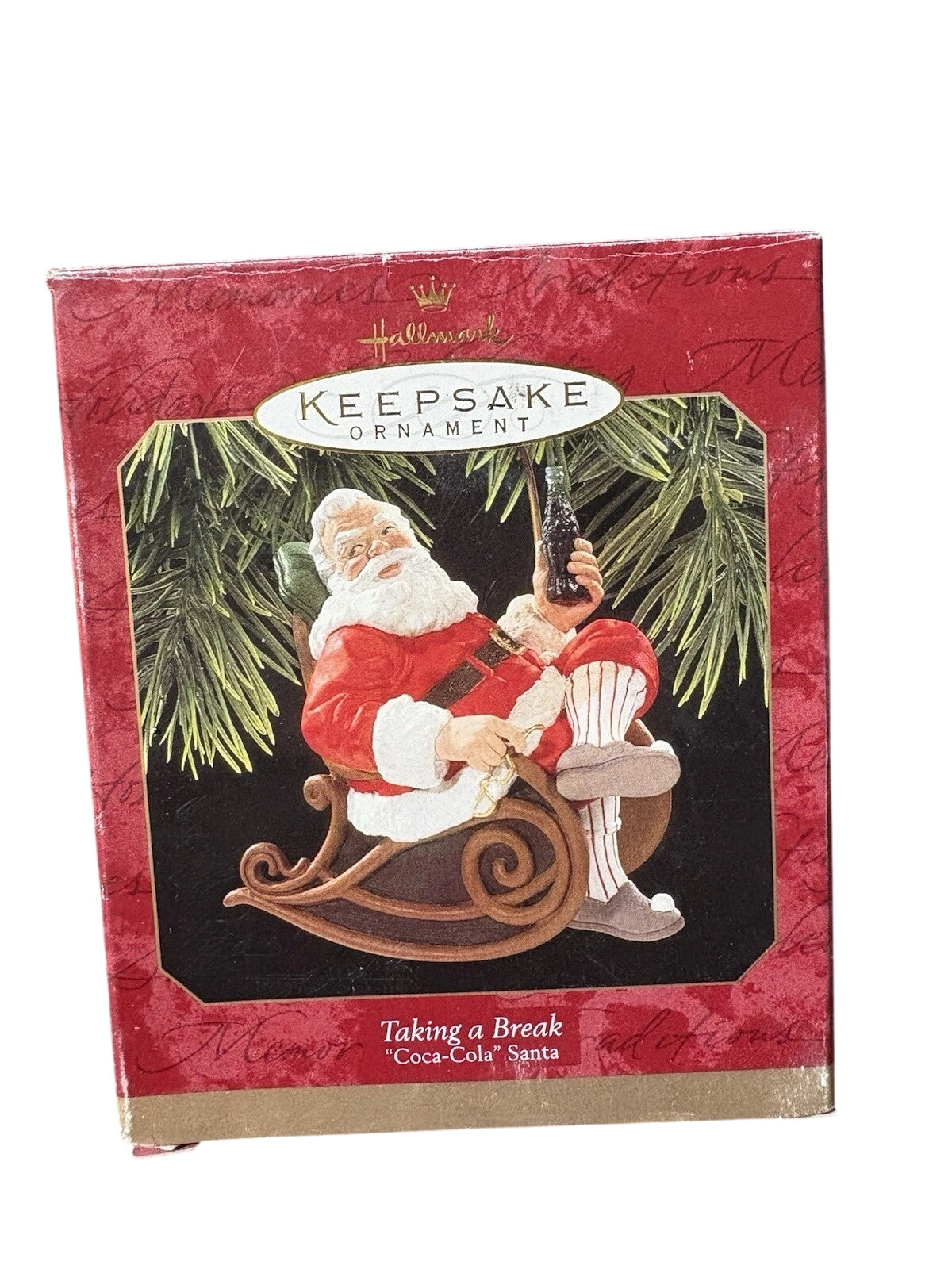 1997 Taking a Break Hallmark Ornament (Coca-Cola) QX6305 Image2