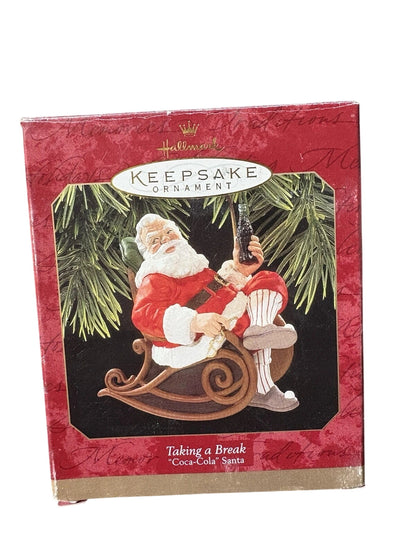 1997 Taking a Break Hallmark Ornament (Coca-Cola) QX6305 Image2