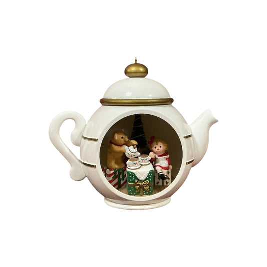 1997 Teapot Party Hallmark Ornament (Teapot) QLX7482 Image1