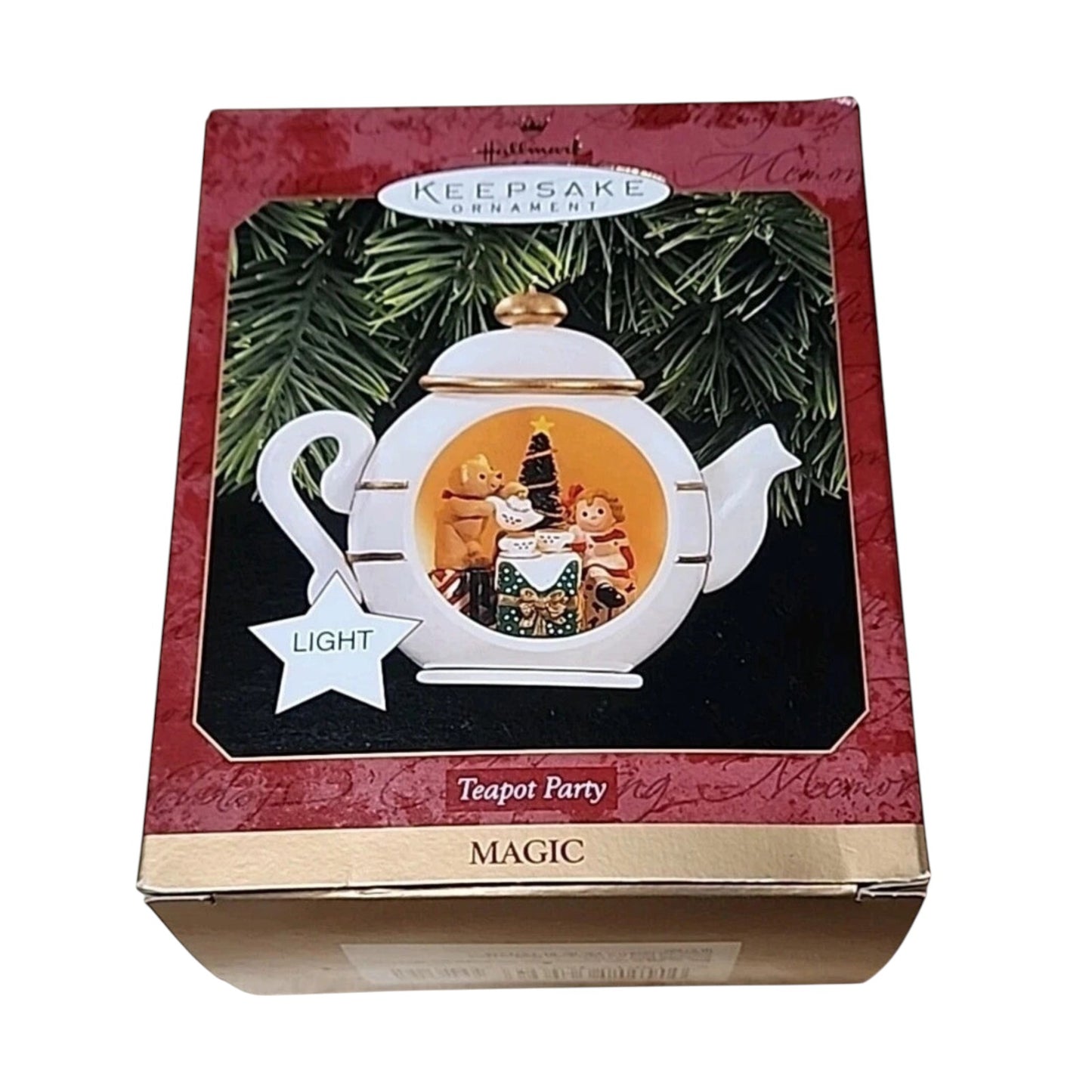 1997 Teapot Party Hallmark Ornament (Teapot) QLX7482 Image2