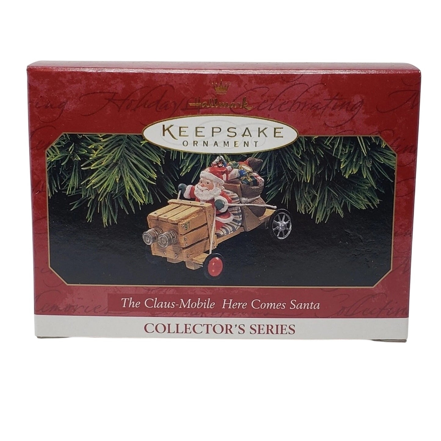 1997 The Claus-Mobile Hallmark Ornament (Here Comes Santa) QX6262