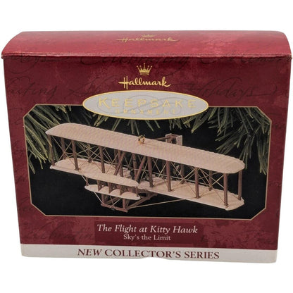 1997 The Flight at Kitty Hawk Hallmark Ornament (Sky's the Limit) QX5574