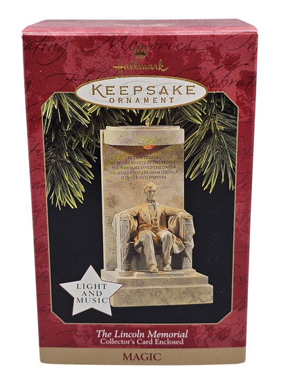 1997 The Lincoln Memorial Hallmark Ornament (Patriotic) QLX7522