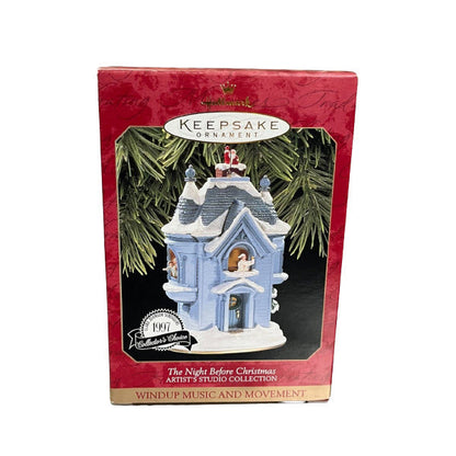 1997 The Night Before Christmas Hallmark Ornament (Artist's Studio Collection) QX5721