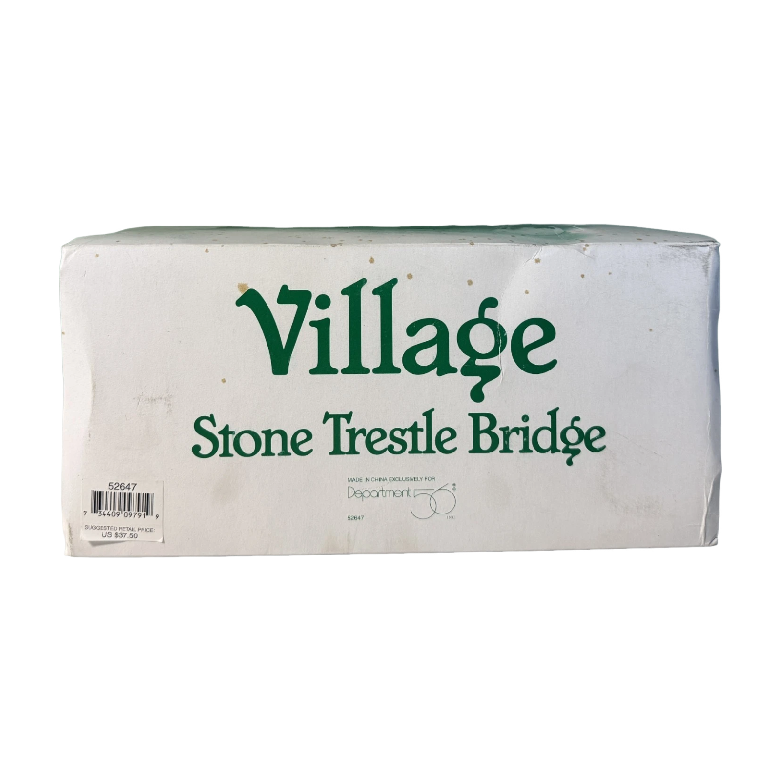 1997 “The Stone Trestle Bridge” – Village Accessories Department 56 Item #52647 Image2