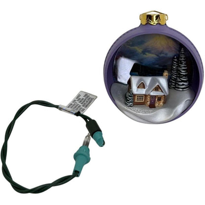 1997 The Warmth of Home Hallmark Ornament (Thomas Kinkade, Painter of Light) QXI7545
