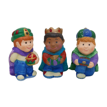 1997 Three Wee Kings 3-Piece Set Hallmark Ornament (Nativity) QFM8692