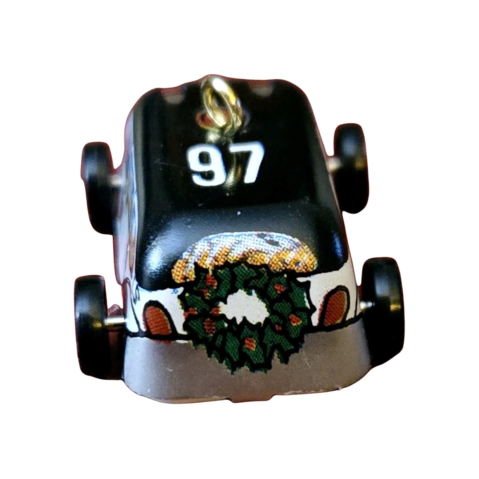 1997 Tin Police Car Hallmark Ornament (On the Road) QXM4172