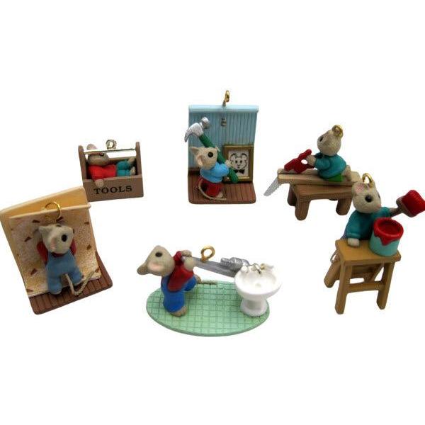 1997 Tiny Home Improvers Hallmark Ornament (Six Mice) QXM4282