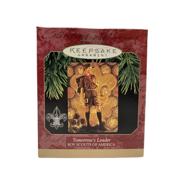 1997 Tomorrow's Leader - Boy Couts of America Hallmark Ornament (Soldier) QX64652