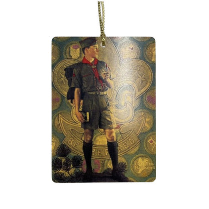 1997 Tomorrow's Leader - Boy Couts of America Hallmark Ornament (Soldier) QX64652