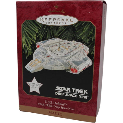 1997 U.S.S. Defiant Hallmark Ornament (Star Trek) QXI7481