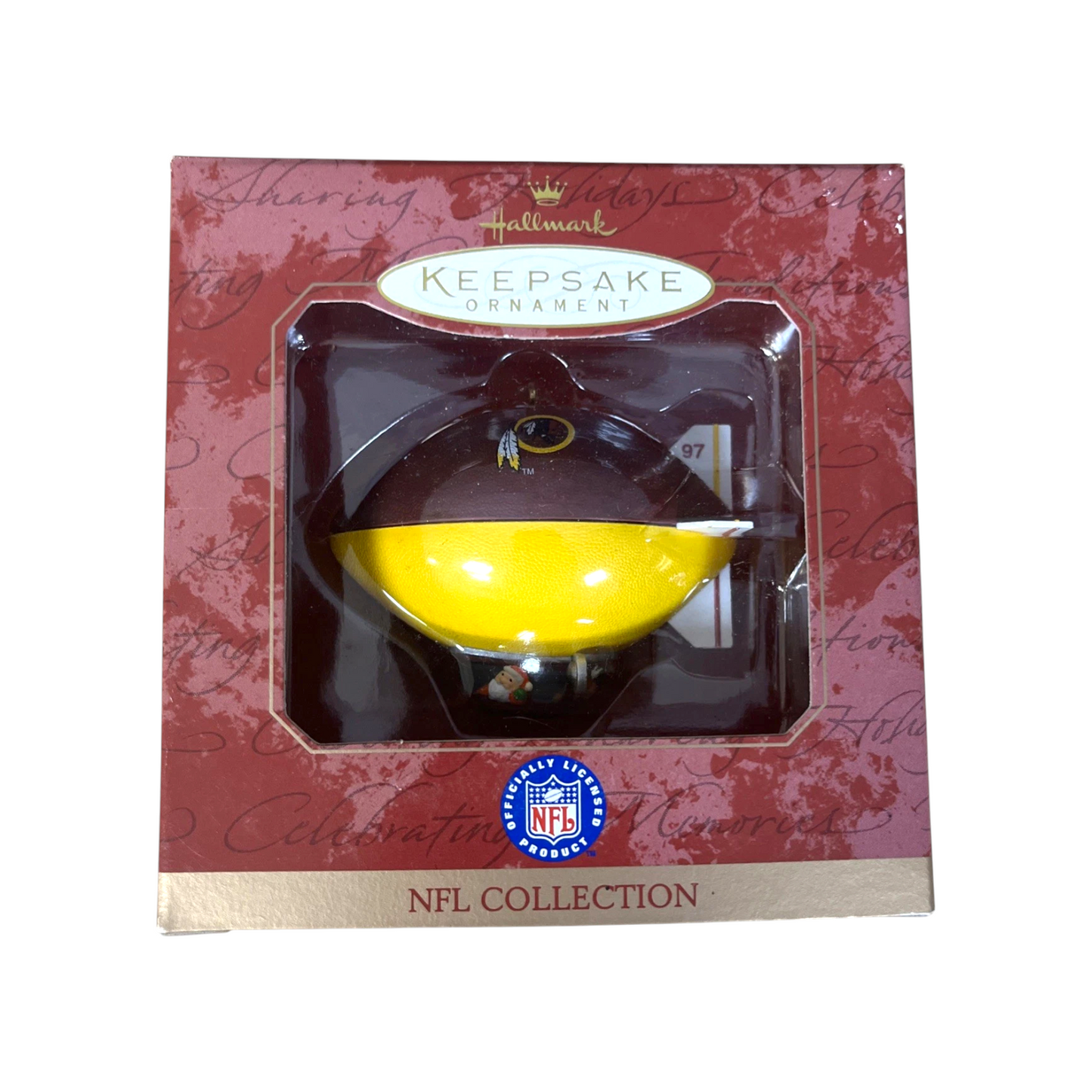 1997 Washington Redskins Hallmark Ornament (NFL) QSR5535