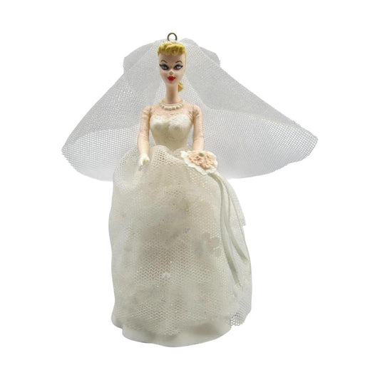 1997 Wedding Day Barbie Hallmark Ornament (Barbie) QXI6812 Image1