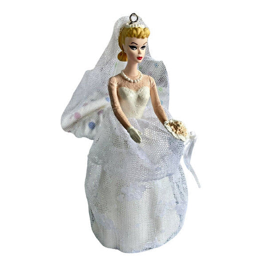 1997 Wedding Day Barbie Hallmark Ornament (Barbie) QXI6812