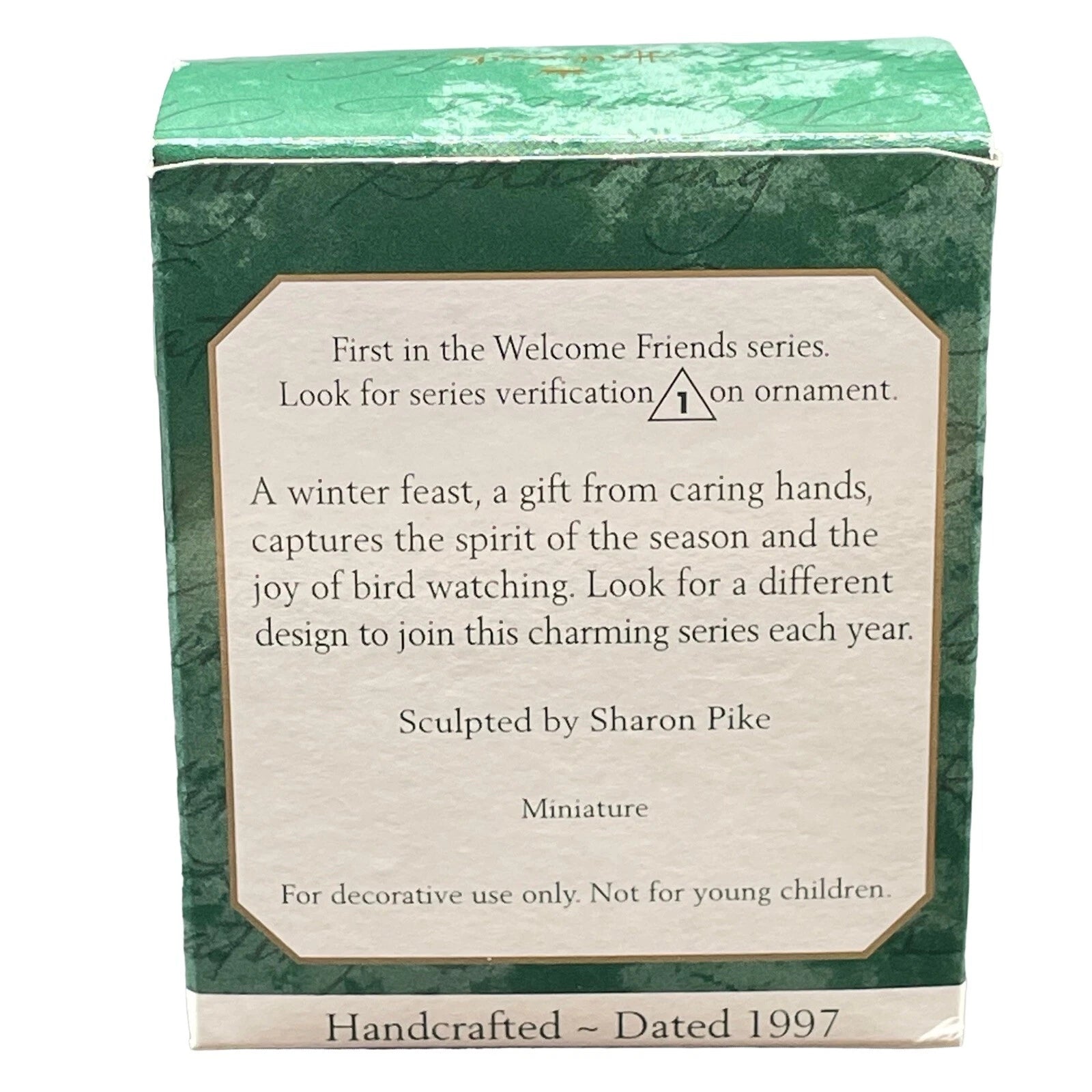 1997 Welcome Friends Hallmark Ornament (Welcome Friends) QXM4205