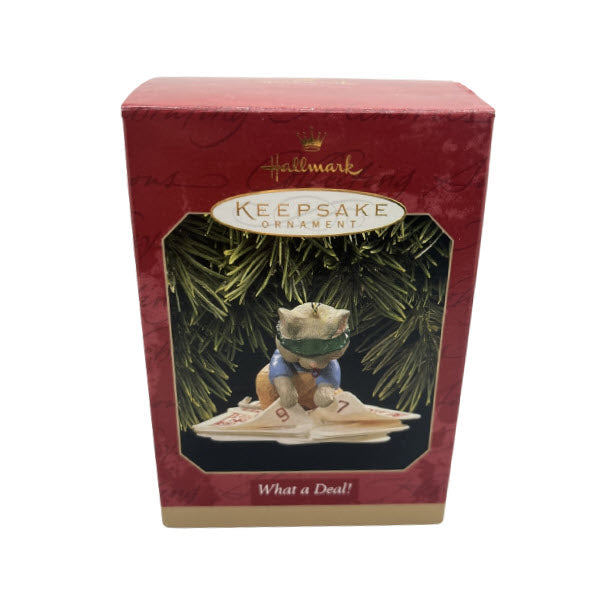 1997 What a Deal! Hallmark Ornament (Kitten) QX6442