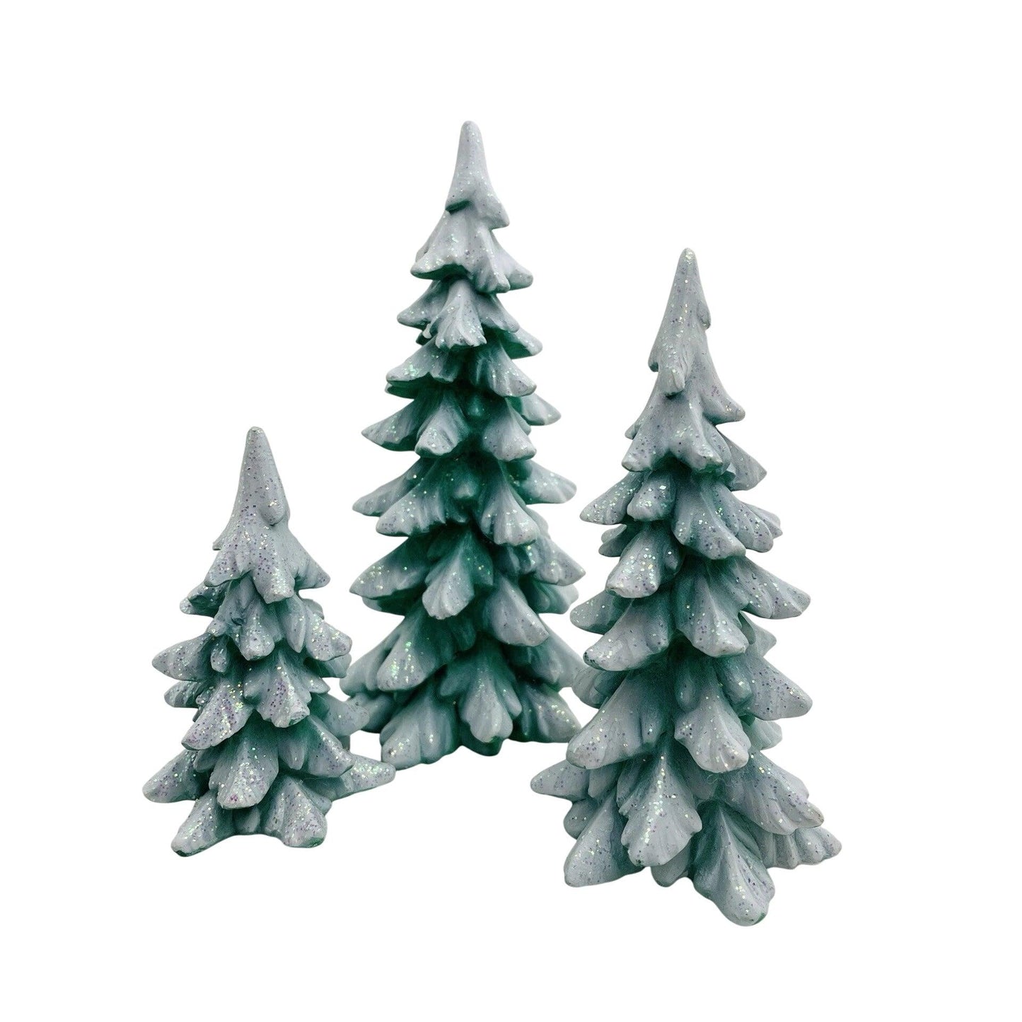 1997 “Wintergreen Pines” Set of 3 – Department 56 Village Accessories – Item #52660 Image1