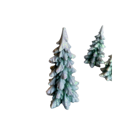 1997 “Wintergreen Pines” Set of 3 – Department 56 Village Accessories – Item #52660 Image4