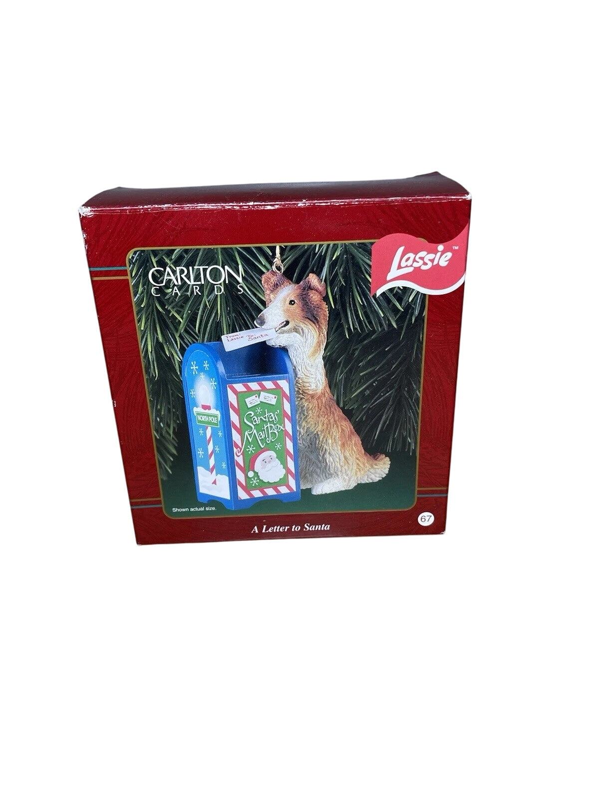 1998 A Letter to Santa Carlton Cards Ornaments (Animal) CXOR-085Y