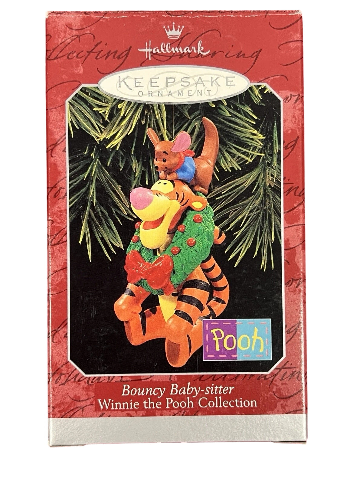 1998 Bouncy Baby-sitter Hallmark Ornament (Winnie the Pooh) QXD4096