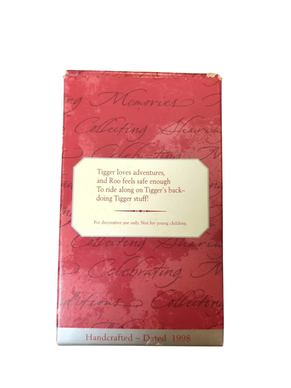 1998 Bouncy Baby-sitter Hallmark Ornament (Winnie the Pooh) QXD4096