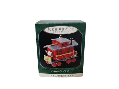 1998 Caboose Hallmark Ornament (Noel R.R.) QXM4216