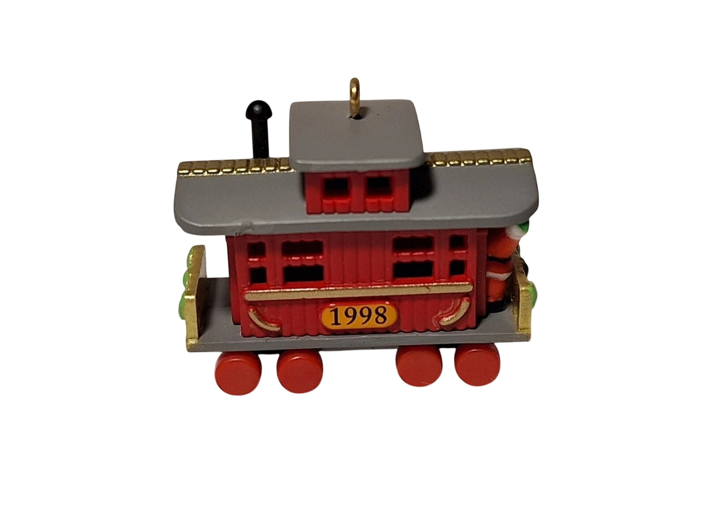 1998 Caboose Hallmark Ornament (Noel R.R.) QXM4216