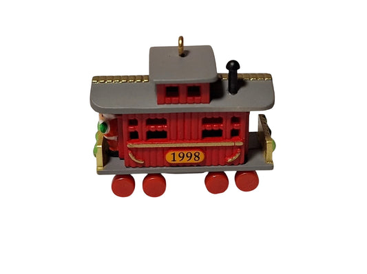 1998 Caboose Hallmark Ornament (Noel R.R.) QXM4216