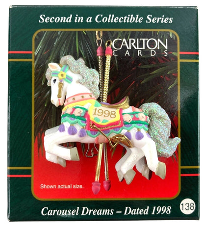 1998 Carousel Dreams Carlton Cards Ornaments (Carousel Horse) CXOR-140Y