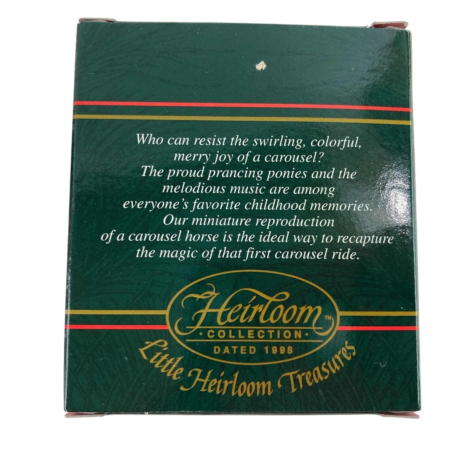 1998 Carousel Dreams Carlton Cards Ornaments (Carousel Horse) CXOR-140Y