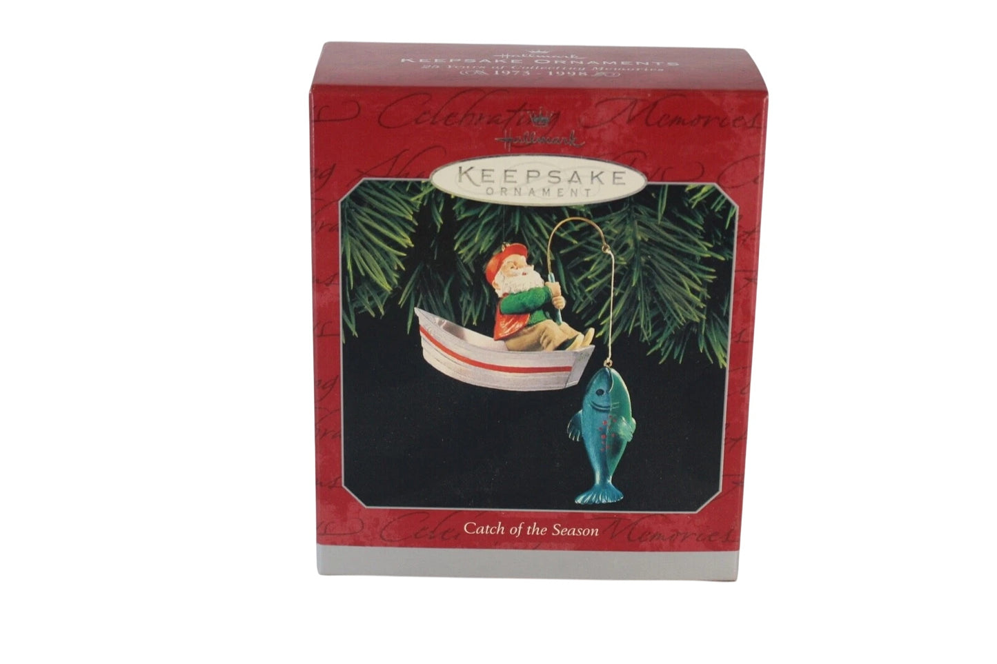 1998 Catch of the Season Hallmark Ornament (Fishing) QX6786