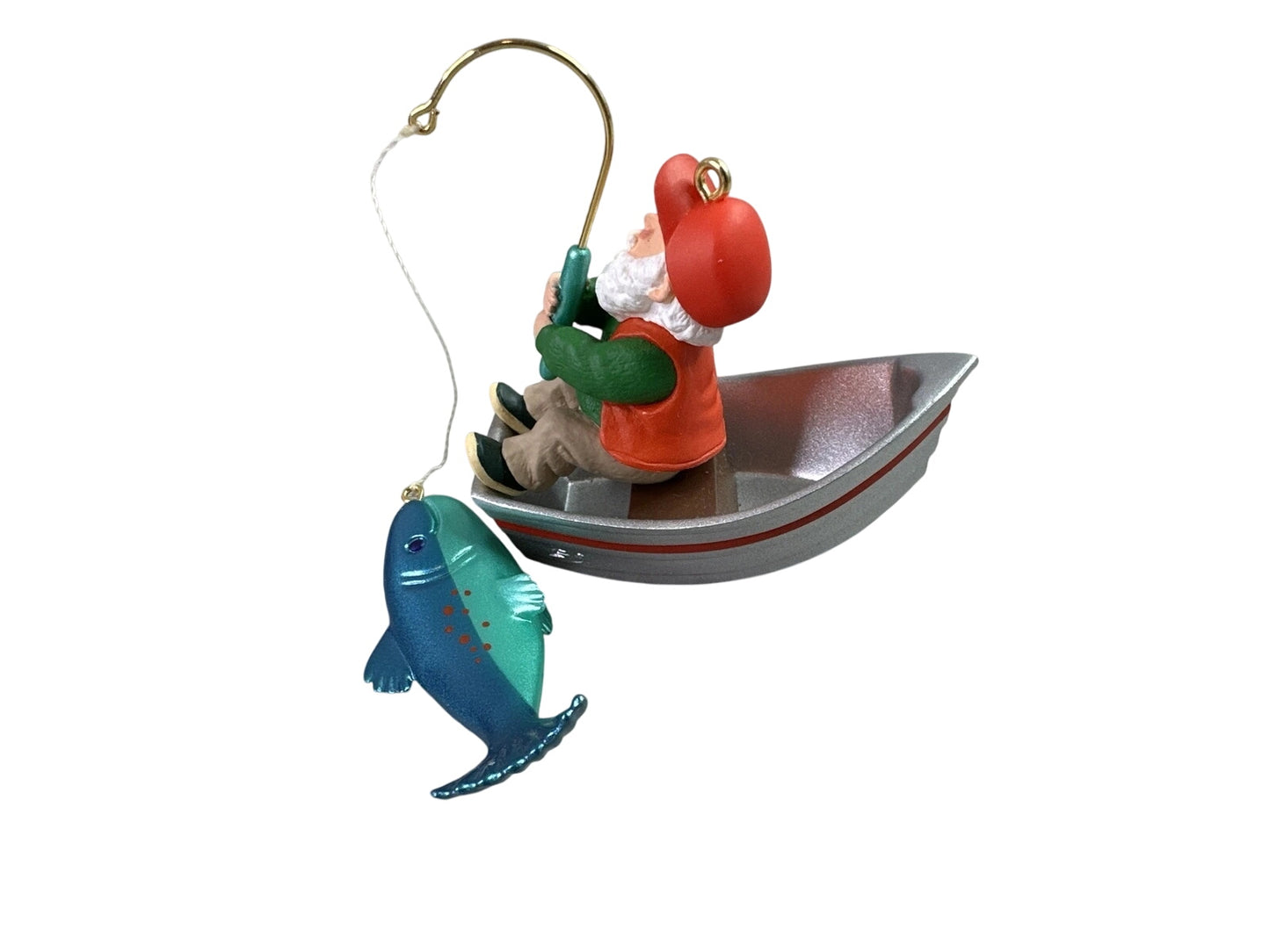 1998 Catch of the Season Hallmark Ornament (Fishing) QX6786