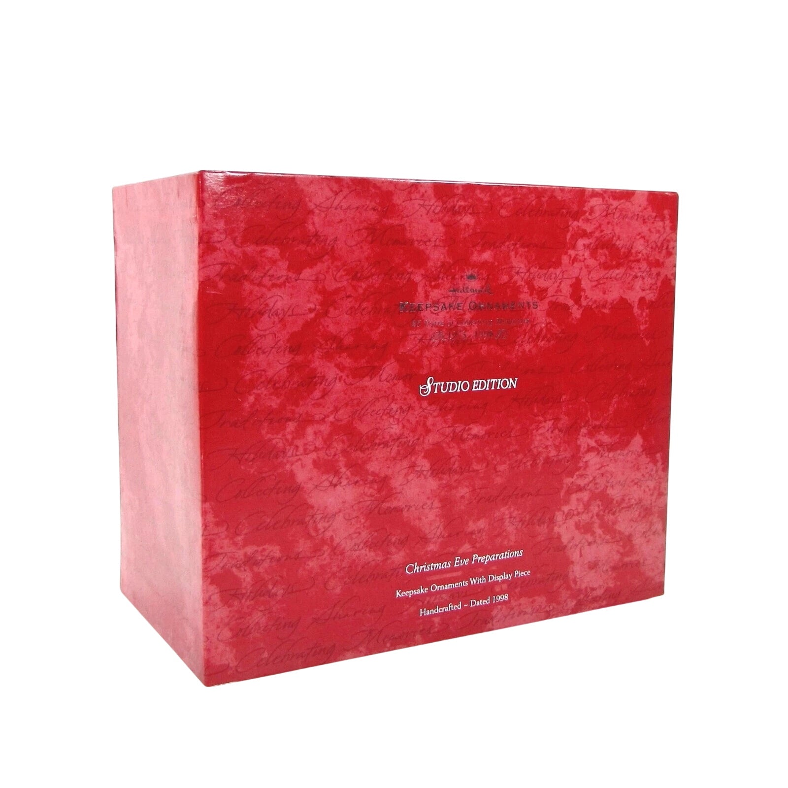 1998 Christmas Eve Preparations Hallmark Ornament (Studio Edition) QXC4506