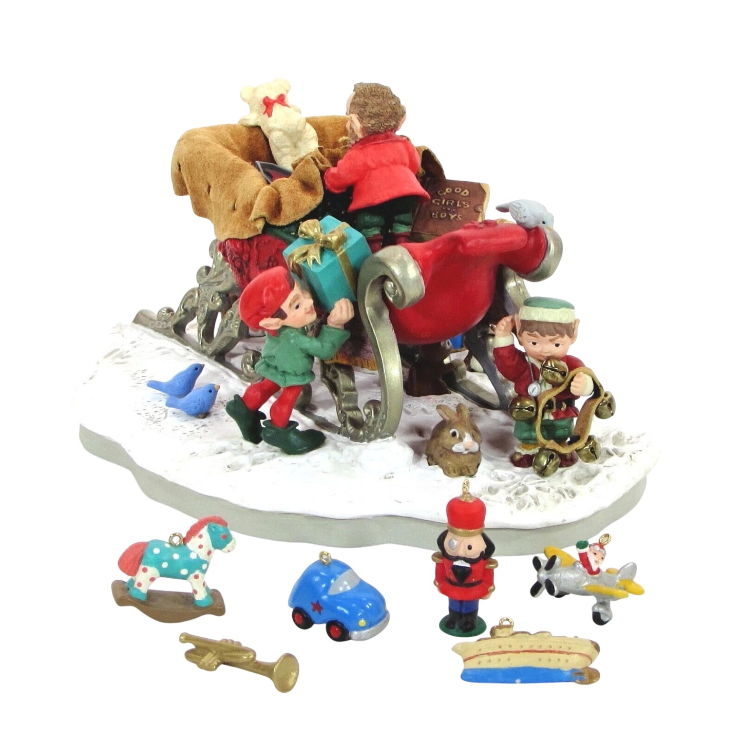 1998 Christmas Eve Preparations Hallmark Ornament (Studio Edition) QXC4506