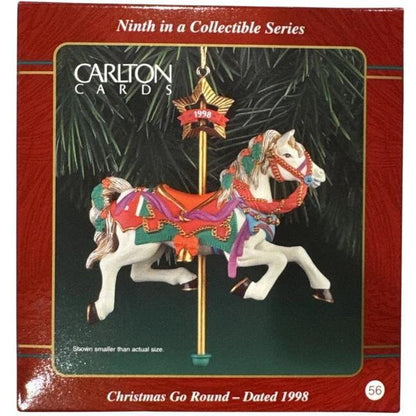 1998 Christmas Go Round Carlton Cards Ornaments (Merry Go Round) CXOR-011Y