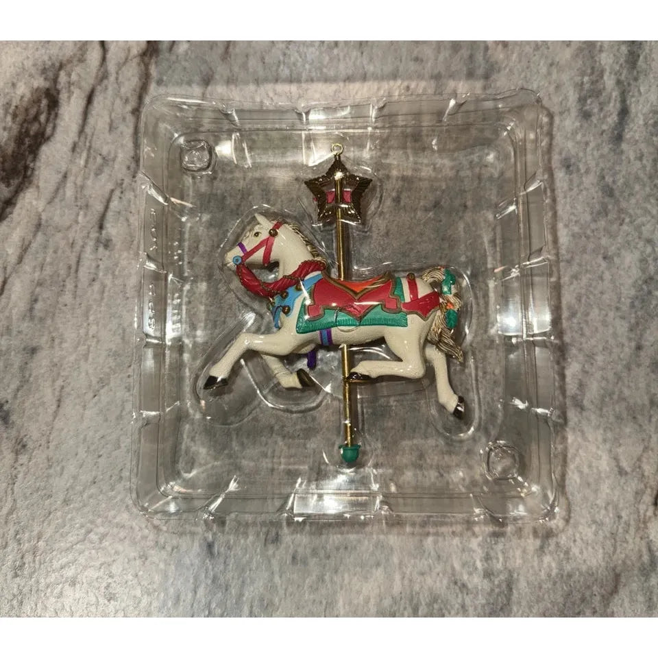 1998 Christmas Go Round Carlton Cards Ornaments (Merry Go Round) CXOR-011Y