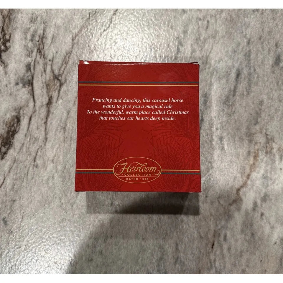 1998 Christmas Go Round Carlton Cards Ornaments (Merry Go Round) CXOR-011Y