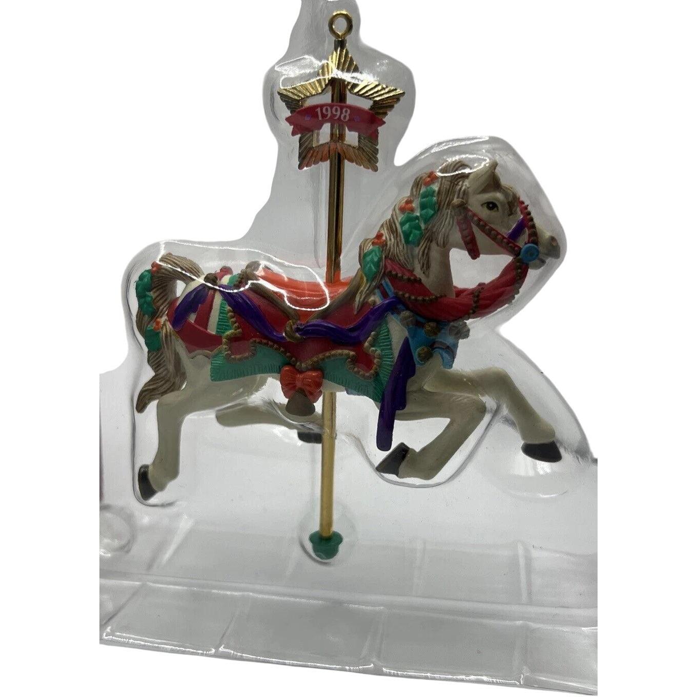 1998 Christmas Go Round Carlton Cards Ornaments (Merry Go Round) CXOR-011Y