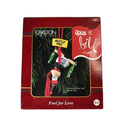 1998 Fool for Love - Opus n' Bill Carlton Cards Ornaments (Penguins) CXOR-082Y