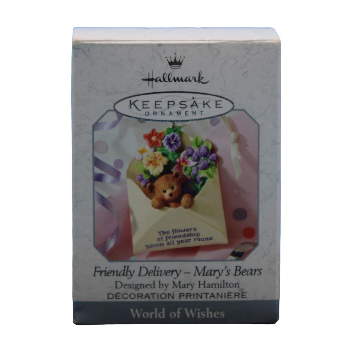 1998 Friendly Delivery - Mary's Bears Hallmark Ornament (Teddy Bear) QEO8419