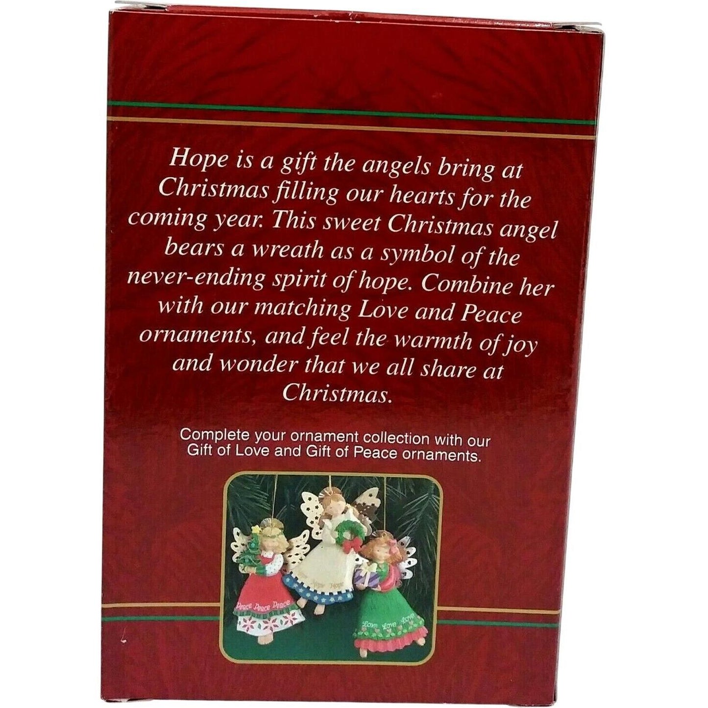 1998 Gift of Hope Carlton Cards Ornaments (Angels) CXOR-101Y
