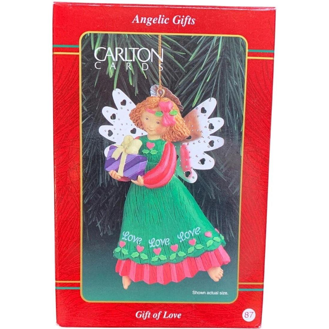 1998 Gift of Love Carlton Cards Ornaments (Angels) CXOR-102Y