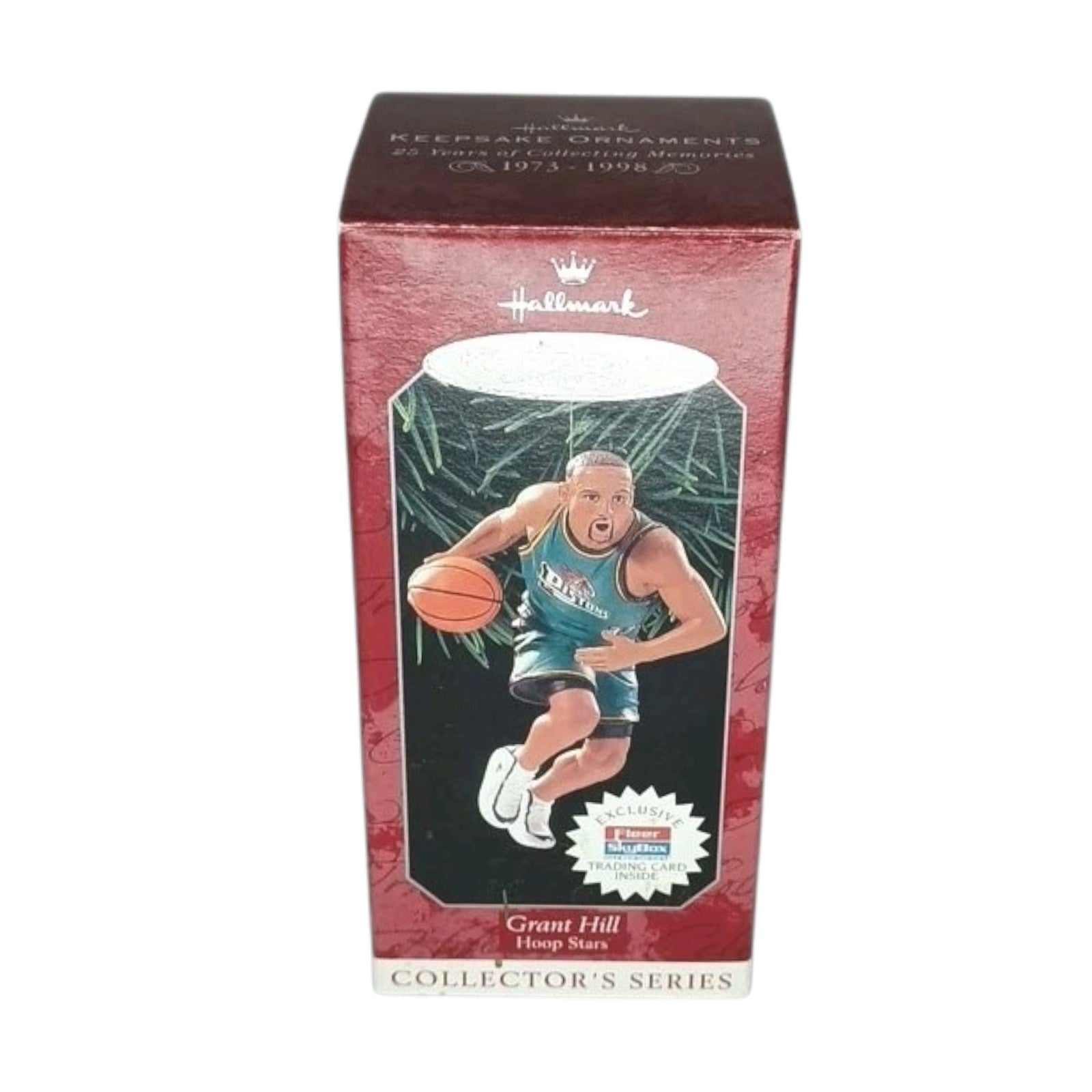 1998 Grant Hill Hallmark Ornament (Hoop Stars) QXI6846
