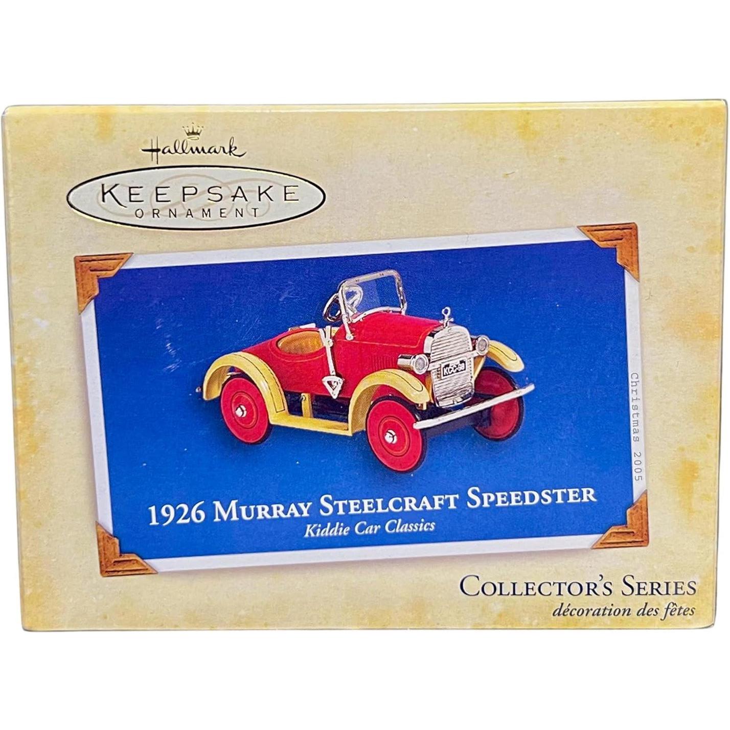 1998 Hallmark Ornament (1926) Steelcraft Speedster Hallmark Ornament (Kiddie Car Classics) QHG9045