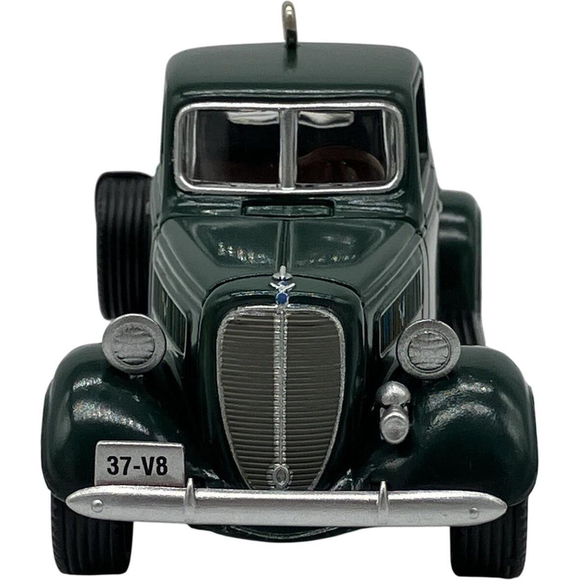 1998 Hallmark Ornament (1937) Ford V-8 Hallmark Ornament (All-American Trucks) QX6263