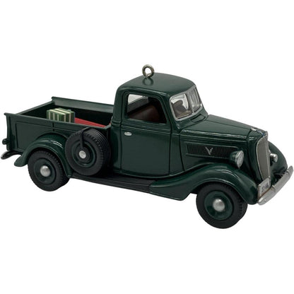 1998 Hallmark Ornament (1937) Ford V-8 Hallmark Ornament (All-American Trucks) QX6263