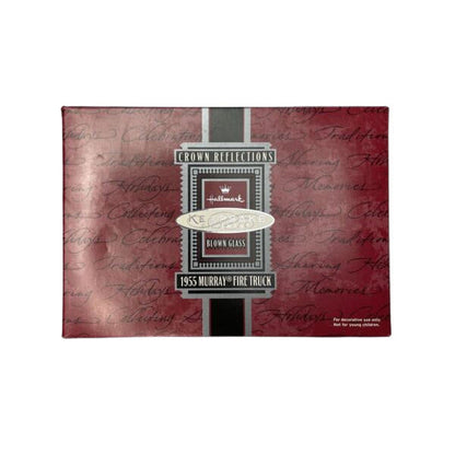 1998 Hallmark Ornament (1995) Murray Fire Truck Hallmark Ornament (Crown Reflections) QBG6909