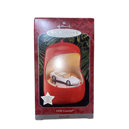 1998 Hallmark Ornament (1998) Corvette Hallmark Ornament (Classic American Cars) QLX7605